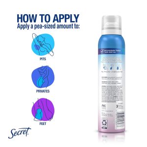 Aluminum Free Whole Body Deodorant Spray