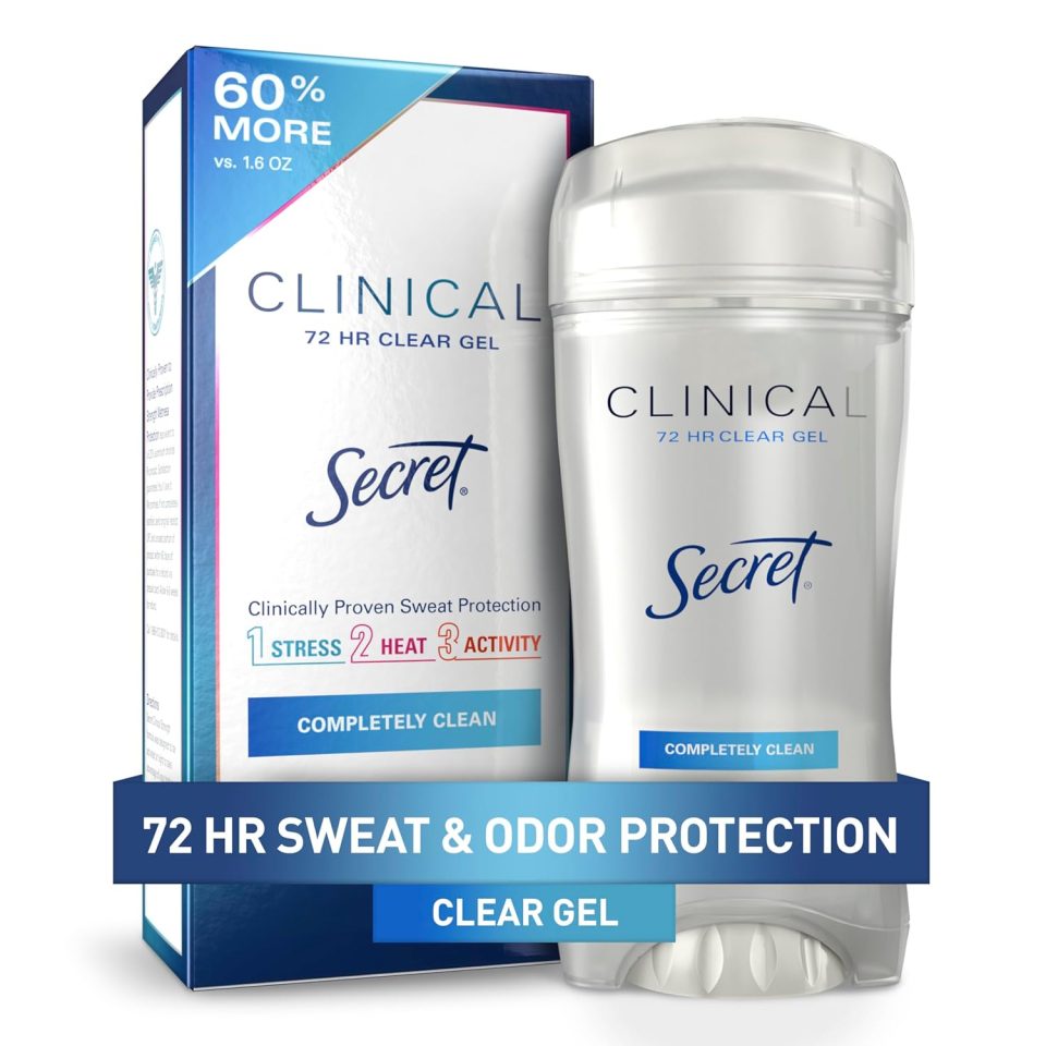 Clinical Strength Clear Gel Antiperspirant Deodorant