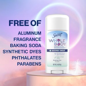 Aluminum Free Whole Body Deodorant Stick