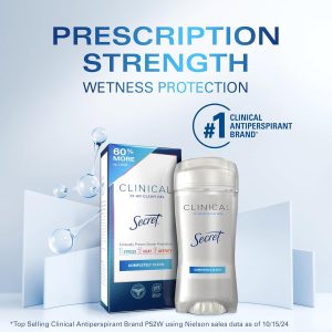Clinical Strength Clear Gel Antiperspirant Deodorant