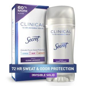 Clinical Strength Invisible Solid Antiperspirant Deodorant