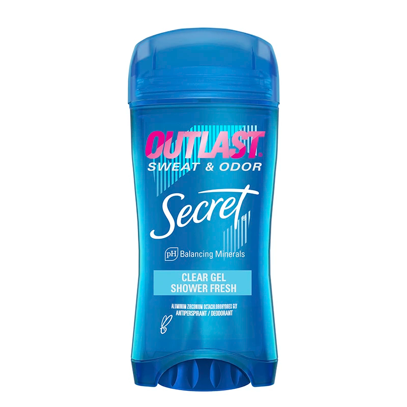 Outlast Clear Gel Deodorant Shower Fresh