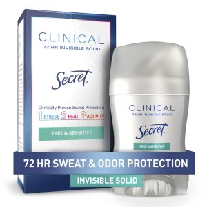 Clinical Strength Invisible Solid Antiperspirant Deodorant
