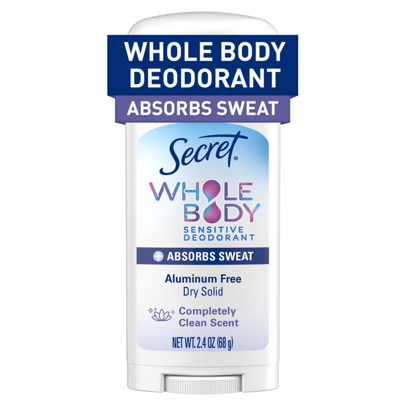 Aluminum Free Whole Body Deodorant Dry Feel Stick